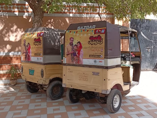 Rickshaw Marketing in Karachi